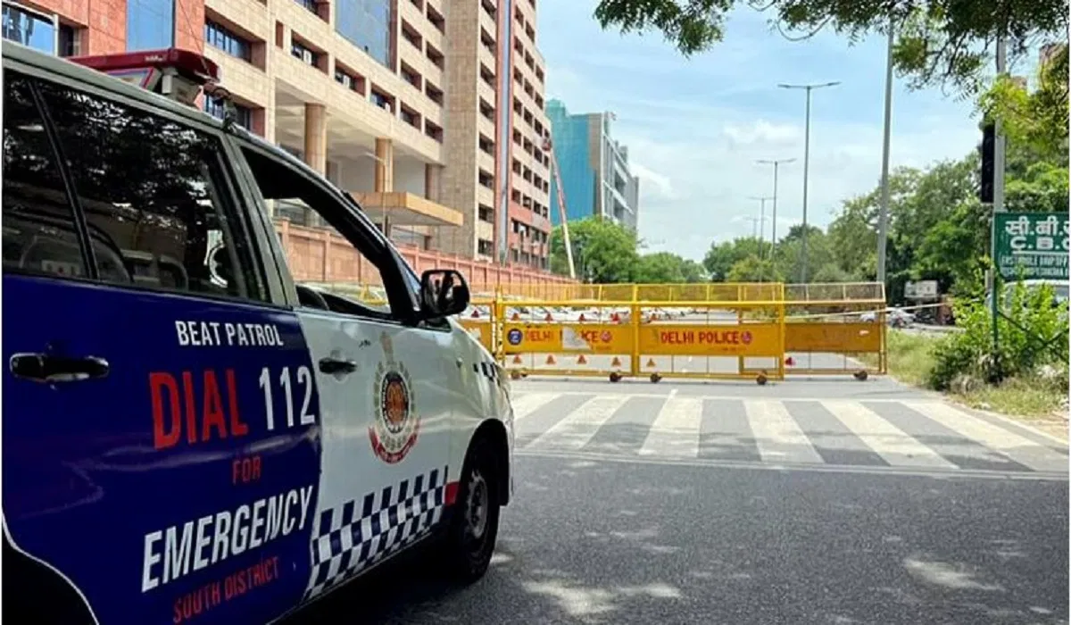 खालिस्तान ग्रैफिटी सिंघु बॉर्डर दिल्ली पुलिस SFJ